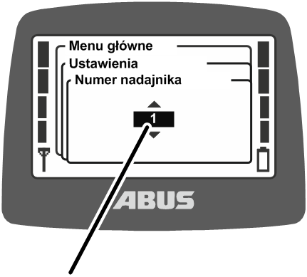 U:\Allgemein\Produkthandbücher\Produkthandbücher Fotos\ABURemote Meisterschalter\Ohne Sender (mit Displaytexten)\trans_de\sendernummer einstellen.png