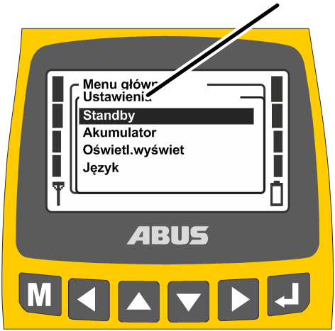 U:\Allgemein\Produkthandbücher\Produkthandbücher Fotos\ABURemote Handsender\Handsender (mit Displaytexten)\trans_de\Senderoptionen Menü.png