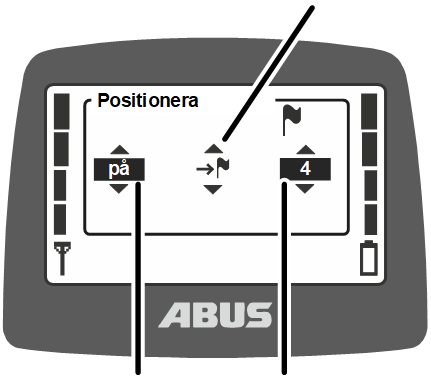 U:\Allgemein\Produkthandbücher\Produkthandbücher Fotos\ABURemote Meisterschalter\Ohne Sender (mit Displaytexten)\trans_de\Positionieren LIN an.png