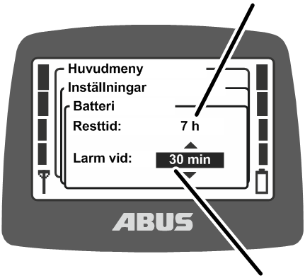 U:\Allgemein\Produkthandbücher\Produkthandbücher Fotos\ABURemote Meisterschalter\Ohne Sender (mit Displaytexten)\trans_de\Alarm einstellen.png