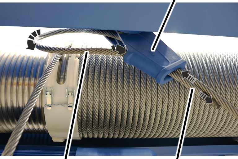 U:\Allgemein\Produkthandbücher\Produkthandbücher Fotos\Seilzug kompakt\Seilzug D\Fahrwerksträger DQA\Schlaufe legen 3.jpg