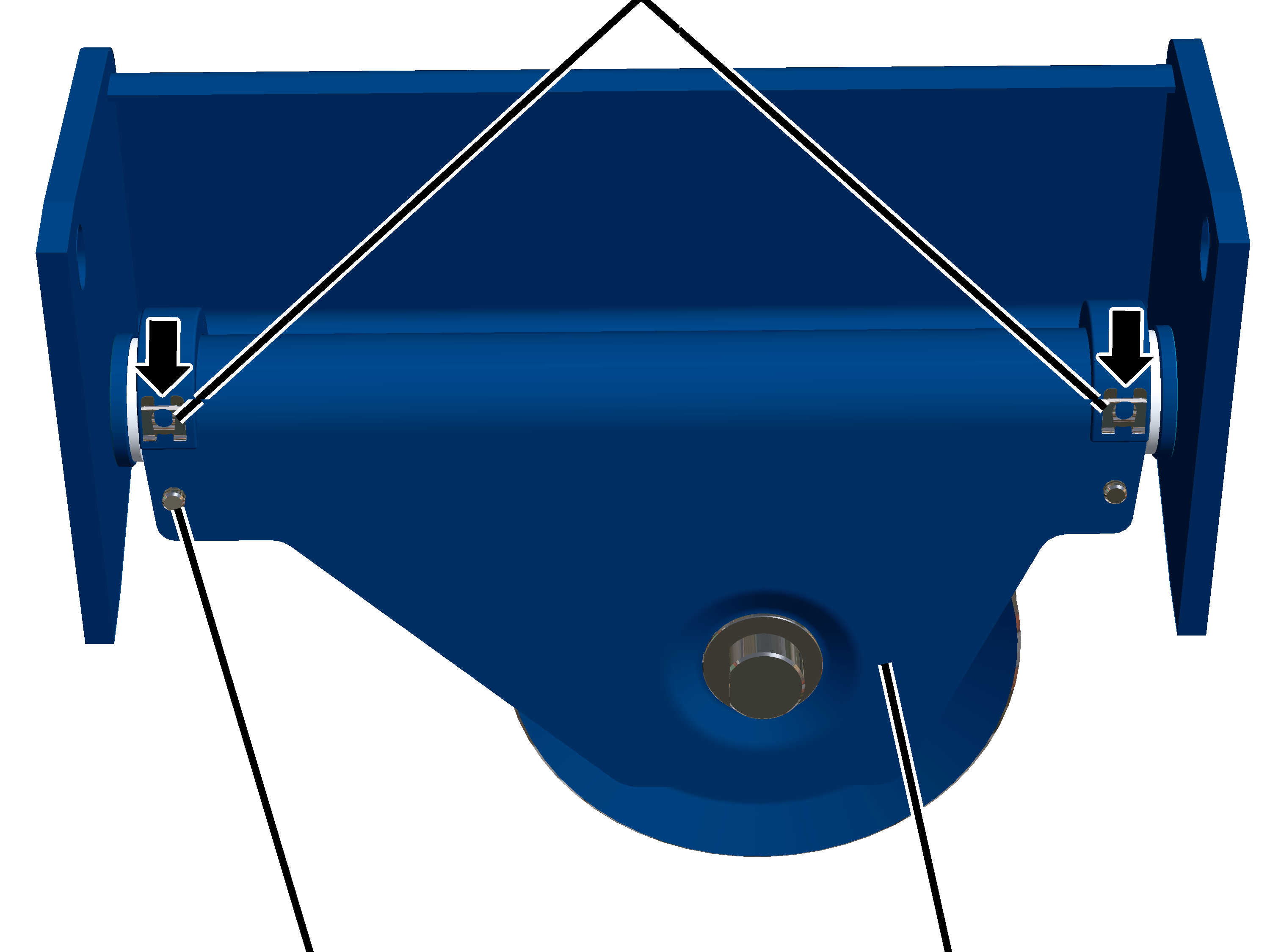 U:\Allgemein\Produkthandbücher\Produkthandbücher Fotos\Seilzug kompakt\Seilzug D\Seilzug D true vertical lift\Zweischienenlaufkatze true vertical lift\SL-Sicherung auf Bolzen.png