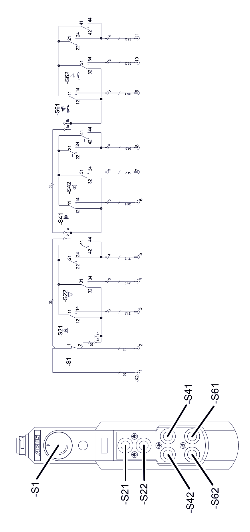 U:\Allgemein\Produkthandbücher\Produkthandbücher Fotos\Hängetaster\Stromlaufplan Elektroniksteuerung (HT 611S N222K,S) 3.jpg