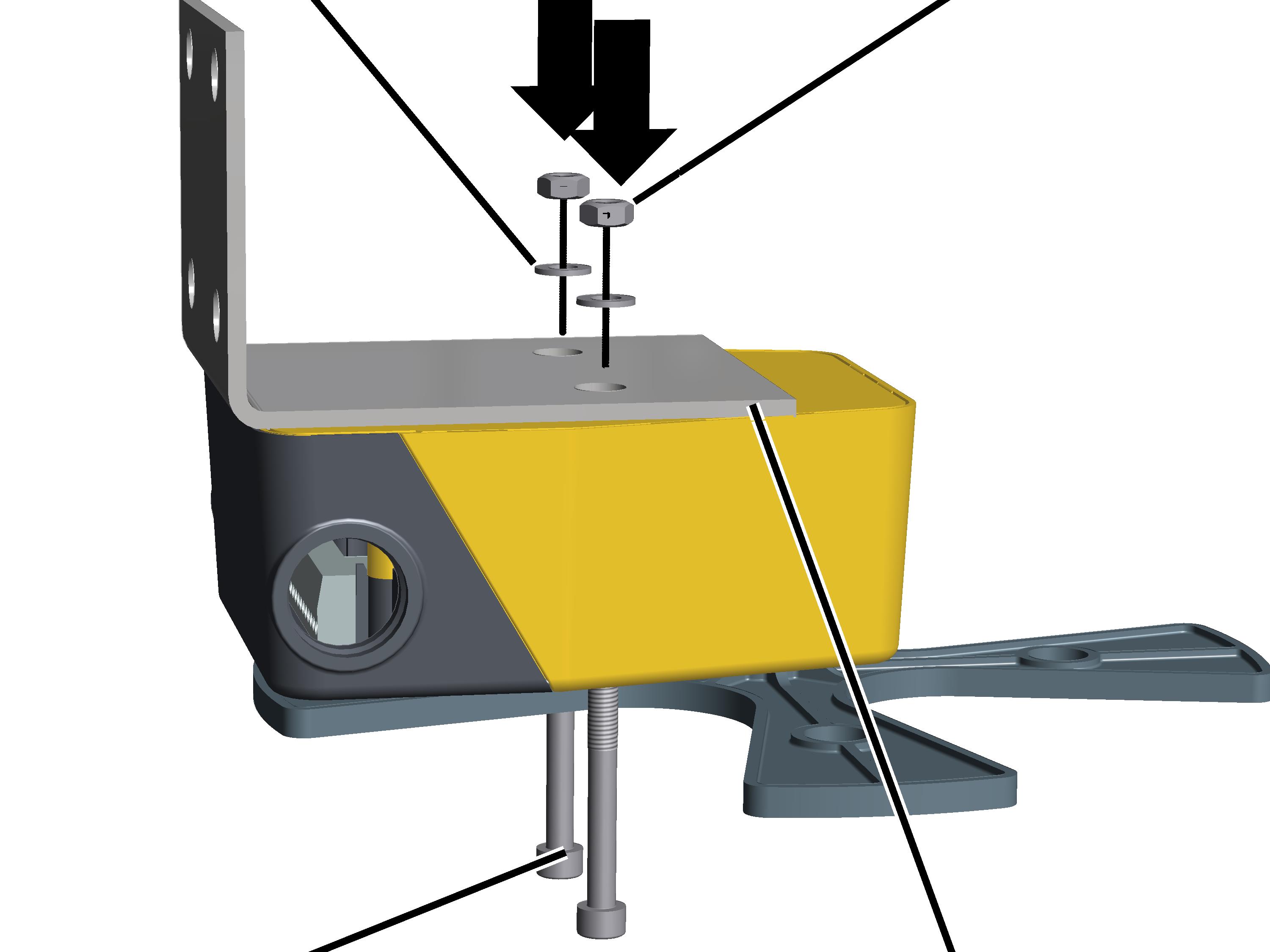U:\Allgemein\Produkthandbücher\Produkthandbücher Fotos\Einträger-Laufkran\einträger-Laufkran\KHS an Winkel schrauben.jpg
